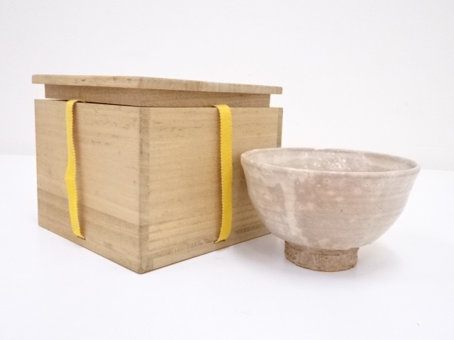 萩焼　渡辺栄泉造　茶碗